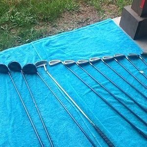 12 craft star golf clubs  set with Titleist golf bag